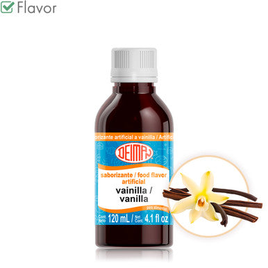 Artificial liquid food flavor vanilla 120ml