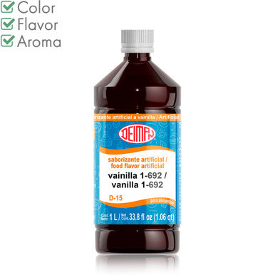 Artificial liquid food flavor vanilla 1-692 D-15 4L