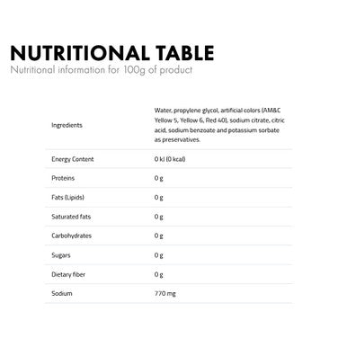 Colorant Egg Yellow 370L nutritional info
