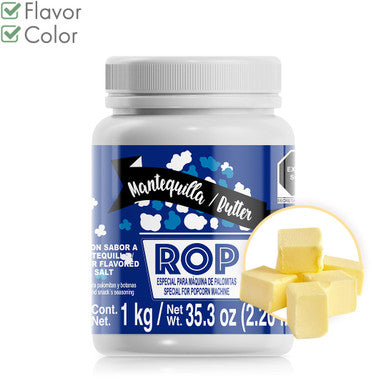 Butter flavored salt Rop (blue) 1Kg