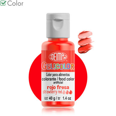 Strawberry Red Gelicolor 40g