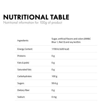 Chamoy flavored mix nutritional info
