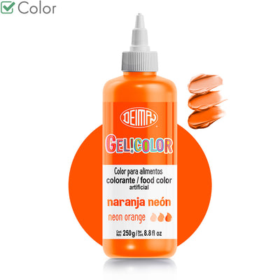 Neon Orange Gelicolor
