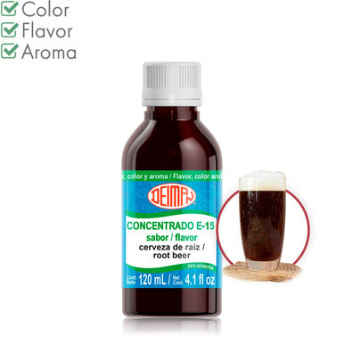 Concentrate Root Beer E-15 application info