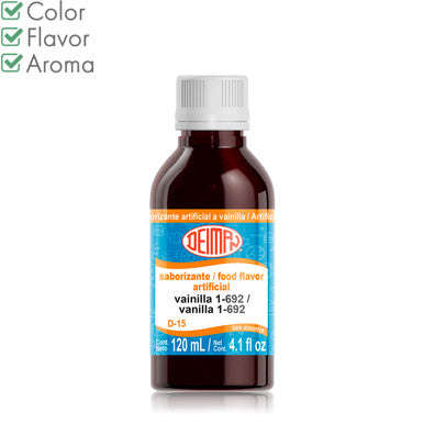 Artificial liquid food flavor  vanilla  1-692 D-15 120ml