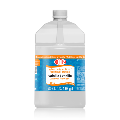 Concentrate Vanilla Colorless D-15 4L