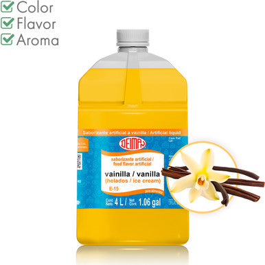 Concentrate Ice Cream Vanilla E-15 application info