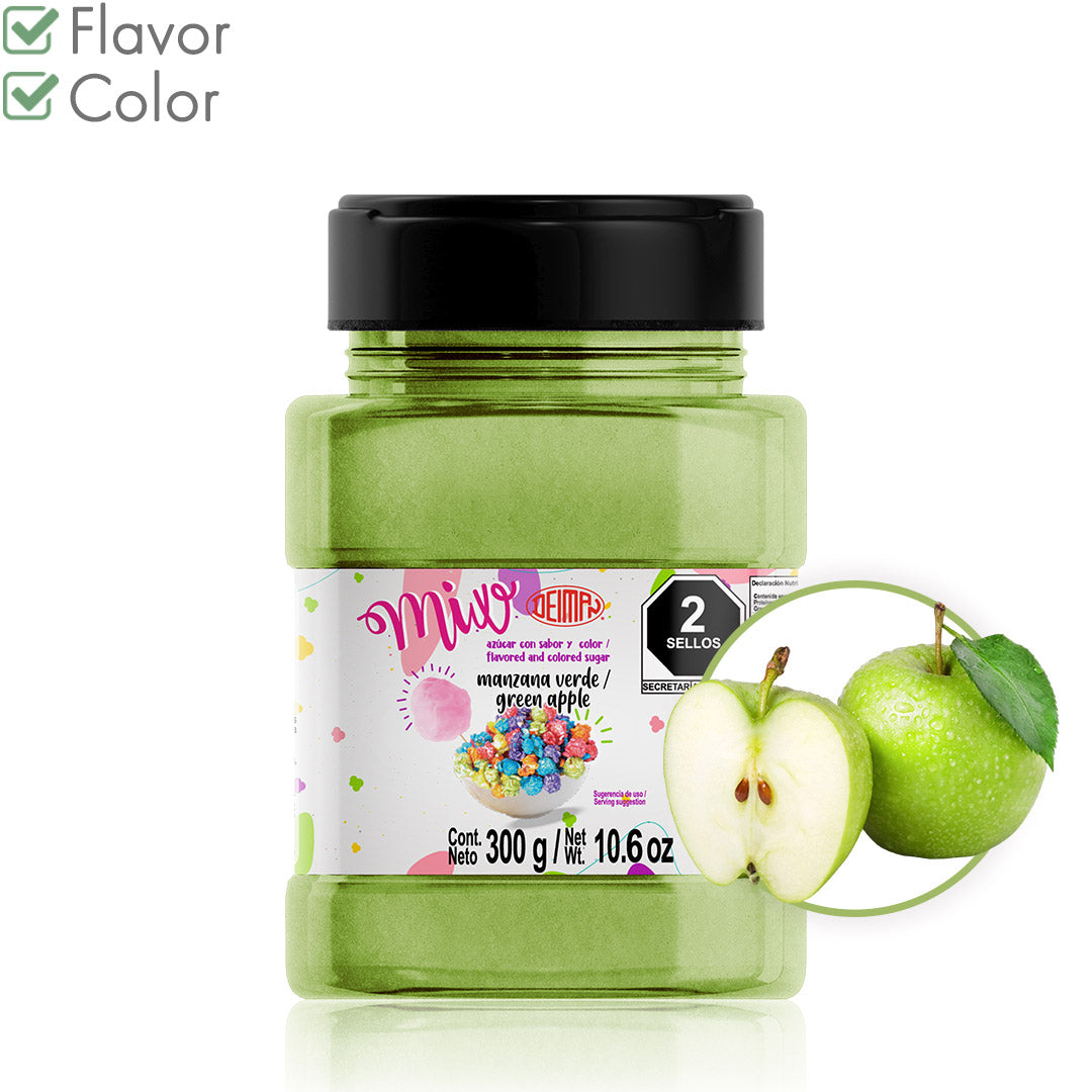 Green apple flavored mix
