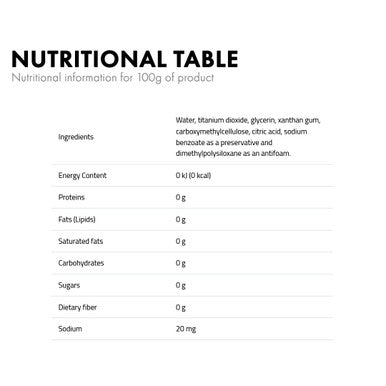 Colorant White 370L nutritional info