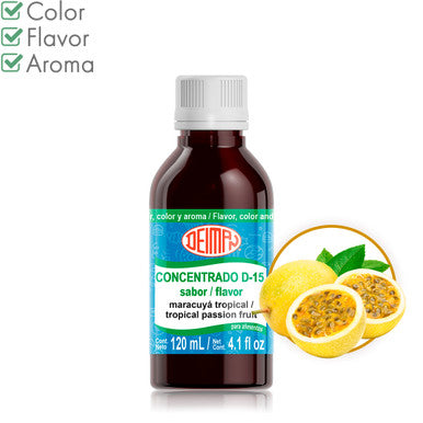 Concentrate Tropical Passion Fruit D-15 120ml