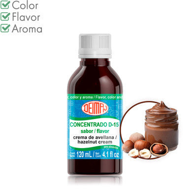 Concentrate Hazelnut Cream D-15 120ml