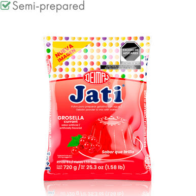 Jati Water Currant Gelatin nutritional info